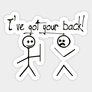 I Got Your Back Sticker